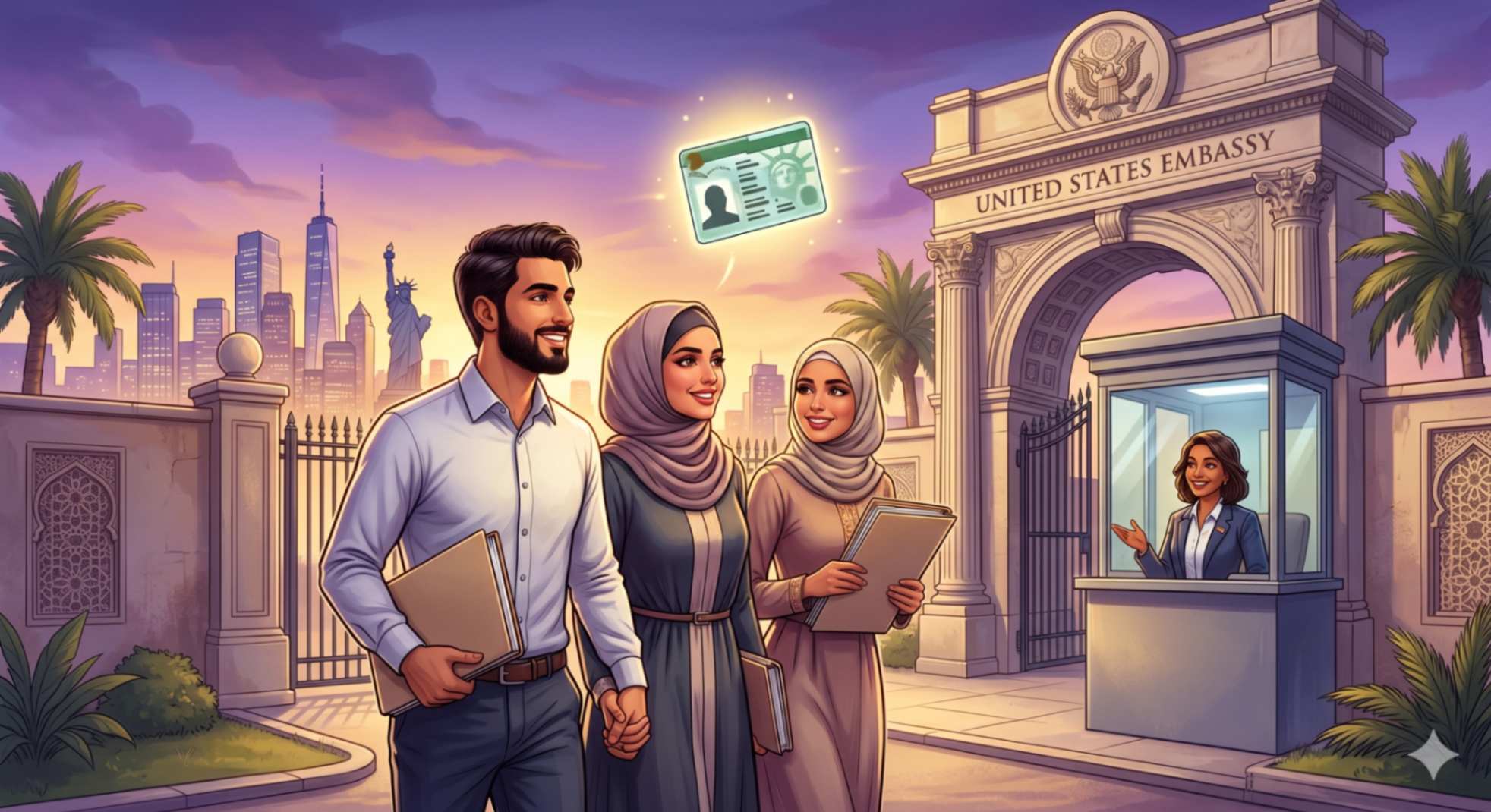 مقابلة السفارة الأمريكية للوتري 2027: الدليل الشامل للنجاح خطوة بخطوة