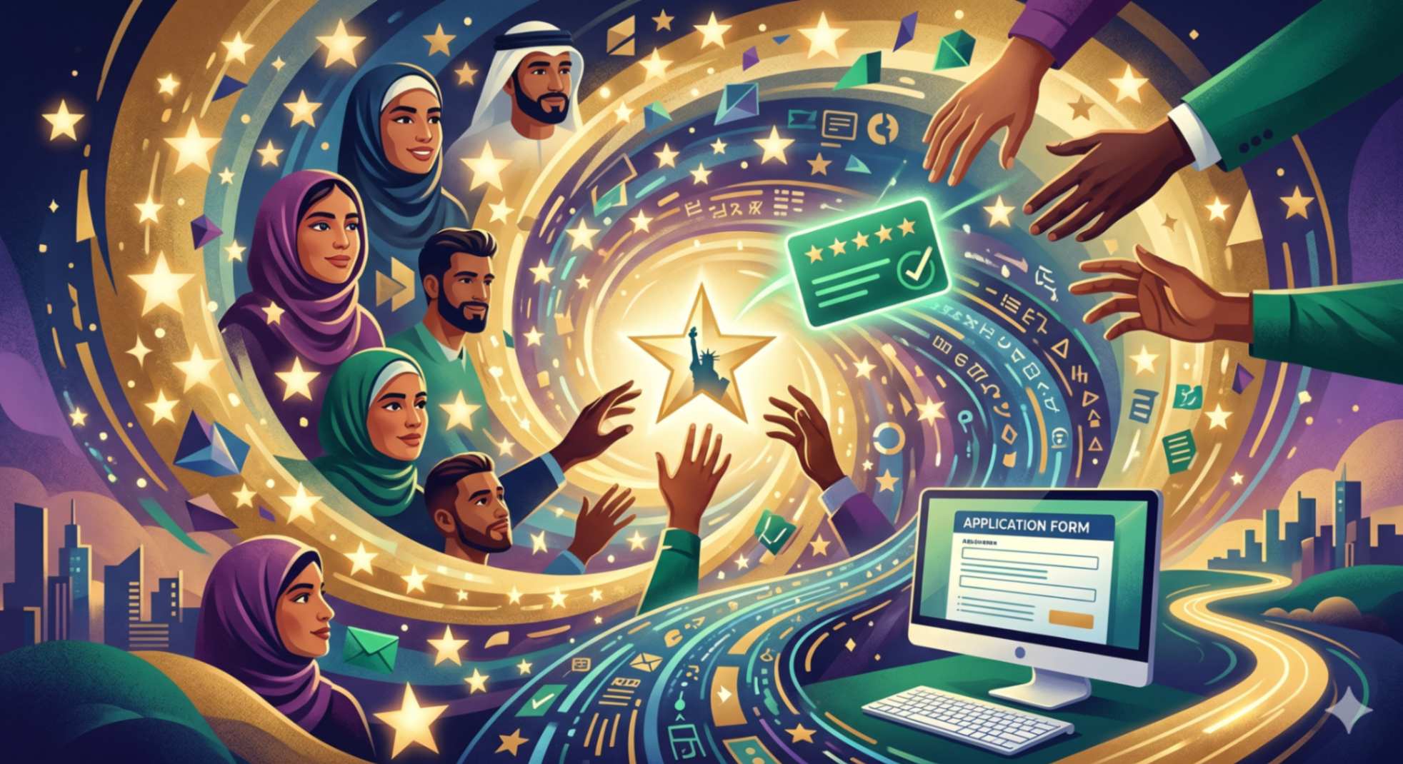 طريقة التقديم في اللوتري الأمريكي 2027 من الجزائر: دليلك الشامل للهجرة العشوائية